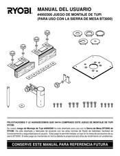 Ryobi 4950300 Manual Del Usuario