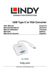 Lindy 43355 Manual De Usuario