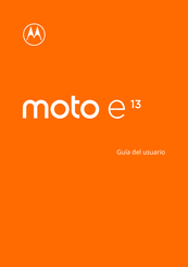 Motorola moto e 13 Guia Del Usuario