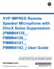Motorola XVP IMPRES PMMN4136 Serie Guia Del Usuario