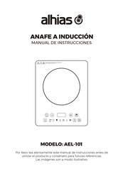 alhias AEL-101 Manual De Instrucciones