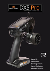 Spektrum DSMR DX5 PRO Manual De Instrucciones