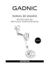 Gadnic DETMET06 Manual De Usuario