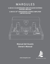 Margules U-280 SC 30 Manual Del Usuario