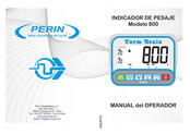 Perin WeighMaster 800 Manual Del Operador