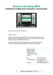 BEAMEX MC6 Manual Del Usuario