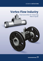 Grundfos Vortex Flow Industry Manual De Instrucciones