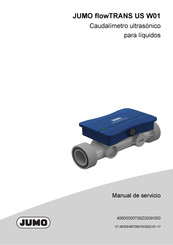 JUMO flowTRANS US W01 Instrucciones De Servicio