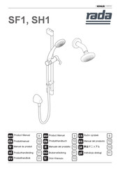 Kohler rada SF1 Manual Del Producto