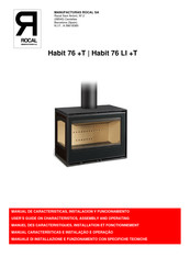 Rocal Habit 76 LI +T Manual De Caracteristicas, Instalacion Y Funcionamiento