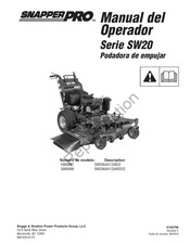 Snapper PRO 5900897 Manual Del Operador