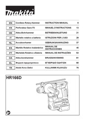 Makita HR166D Manual De Instrucciones