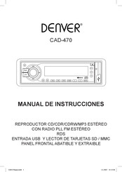 Denver CAD-470 Manual De Instrucciones