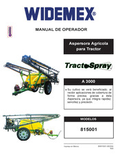 Widemex 815001 Manual De Operador