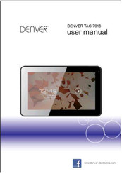 Denver TAC-7018 Manual Del Usuario