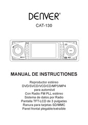 Denver CAT-130 Manual De Instructiones