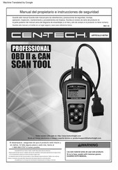 CEN-TECH 60794 Manual Del Propietario E Instrucciones De Seguridad