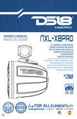 DS18 NXL-X8PRO Manual Del Usuario