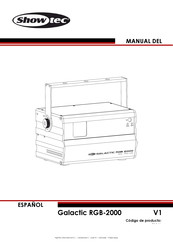 SHOWTEC Galactic RGB-2000 Manual Del Usuario