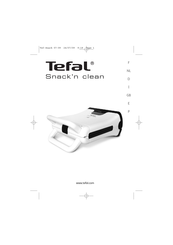 TEFAL Snack'n clean Manual De Instrucciones