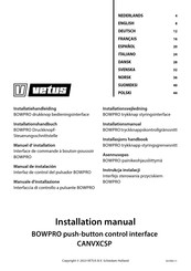 Vetus CANVXCSP Manual De Instalación