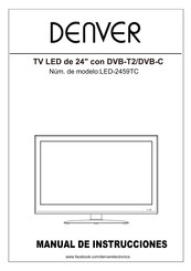 Denver LED-2459TC Manual De Instrucciones