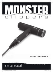 Monster Clippers MONSTERDRYER Manual