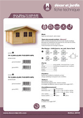 Décor et Jardin 66555SZ00 Instrucciones De Montaje