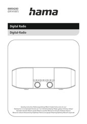 Hama DR1410BT Instrucciones De Uso