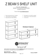 Whalen Furniture 420825 Manual De Instrucciones