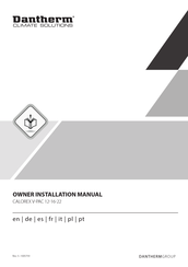 Dantherm CALOREX V-PAC 16 Manual De Instalación