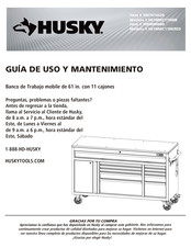 Husky H61MWC11WBB Guía De Uso Y Mantenimiento