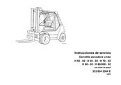 Linde H 50 - 02 Instrucciones De Servicio