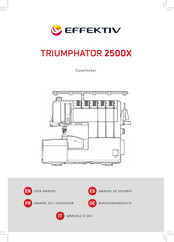 EFFEKTIV TRIUMPHATOR 2500X Manual De Usuario