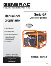 Generac Power Systems 005723-0 Manual Del Propietário