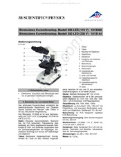 3B SCIENTIFIC PHYSICS 300 LED 230 V Manual De Instrucciones