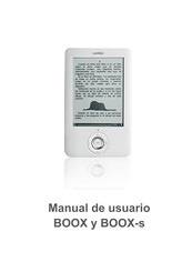 Wolder BOOX-s Manual De Usuario