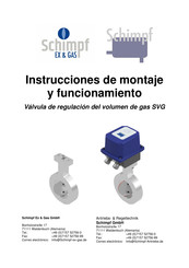 Schimpf SVG Instrucciones De Montaje Y Funcionamiento