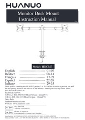 HUANUO HNCM7 Manual De Instrucciones