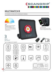 SCANGRIP MULTIMATCH R 03.5658 Manual De Instrucciones