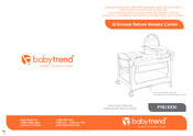 BABYTREND Lil Snooze Deluxe Nursery Center PY81 Serie Manual De Instrucciones