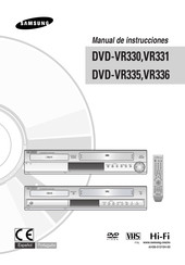 Samsung DVD-VR335 Manual De Instrucciones