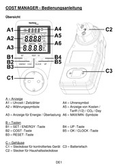 Techno Line COST MANAGER Manual De Instrucciones