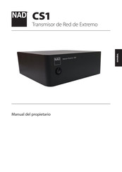 NAD CS1 Manual Del Propietário