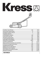 KRESS KG760E.9 Manual De Instrucciones