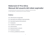 Roborock S7 Pro Ultra Manual Del Usuario