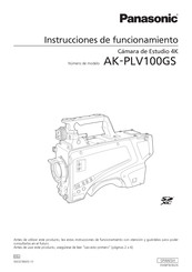 Panasonic AK-PLV100GS Instrucciones De Funcionamiento