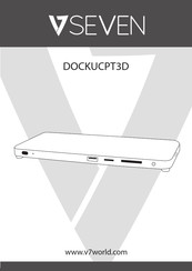 V7 DOCKUCPT3D Manual De Instrucciones