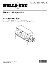 BULLS EYE AccuraSeed 620 Manual Del Operador
