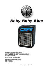 SWR Baby Baby Blue Instrucciones De Funcionamiento